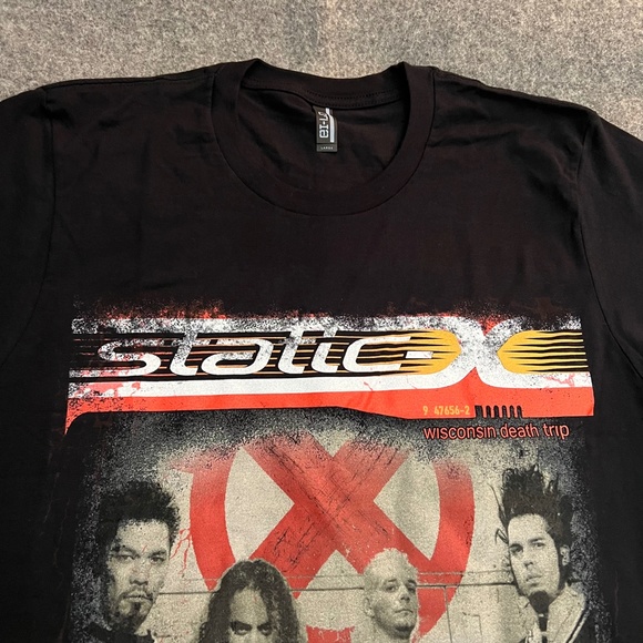 STATIC-X 2019 Wisconsin Death Trip 20th Anniversary US Tour Shirt - Picture 3 of 8